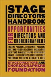 Tapa de Stage directors handbook