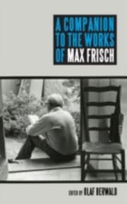 Tapa de An Companion To The Works Of Max Frisch
