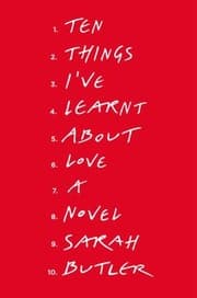 Tapa de Ten Things Ive Learnt About Love A Novel