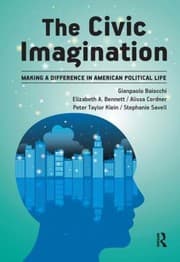 Tapa de The Civic Imagination Making A Difference In American Political Life
