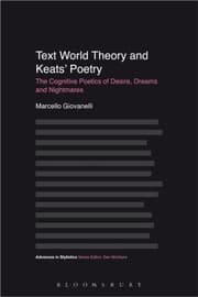 Tapa de Text World Theory and Keats Poetry
            
                Advances in Stylistics