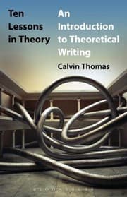 Tapa de Ten Lessons In Theory An Introduction To Theoretical Writing