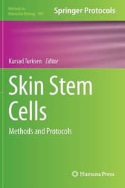 Tapa de Skin Stem Cells Methods And Protocols