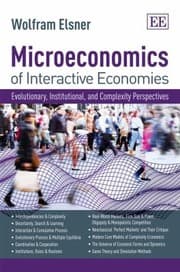 Tapa de Microeconomics Of Interactive Economies Evolutionary Institutional And Complexity Perspectives A Nontoxic Intermediate Textbook
