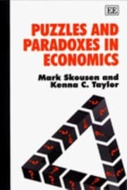 Tapa de Puzzles And Paradoxes In Economics