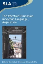 Tapa de The Affective Dimension In Second Language Acquisition