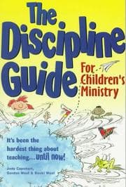 Tapa de The discipline guide for children's ministry