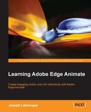 Tapa de Learning Adobe Edge Animate Creating Engaging Motion And Rich Interactivity With Adobe Edge Animate
