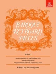 Tapa de Baroque Keyboard Pieces An Introduction To The Baroque Style Fully Annotated And With Performing Notes