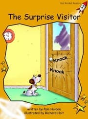 Tapa de The Surprise Visitor Level 4 Fluency Red Rocket Readers