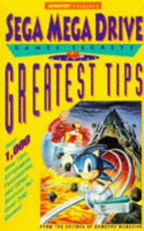 Tapa de Sega Mega Drive Secrets Greatest Tips