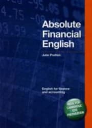 Tapa de Absolute Financial English English For Finance And Accounting