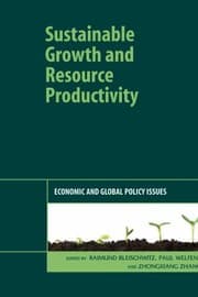 Tapa de Sustainable Growth And Resource Productivity Economic And Global Policy Issues