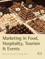Tapa de Marketing In Food Hospitality Tourism And Events A Critical Approach