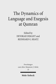 Tapa de The Dynamics Of Language And Exegesis At Qumran