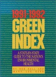 Tapa de The 1991-1992 Green Index