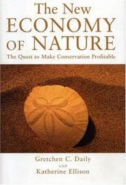 Tapa de The new economy of nature