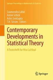 Tapa de Contemporary Developments In Statistical Theory A Festschrift For Hira Lal Koul