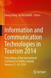 Tapa de Information and Communication Technologies in Tourism 2014