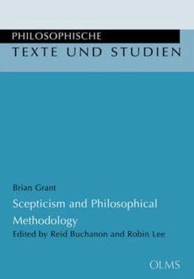 Tapa de Scepticism And Philosophical Methodology