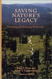 Tapa de Saving nature's legacy