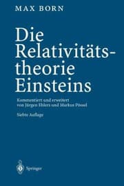 Tapa de Die Relativittstheorie Einsteins
