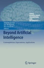 Tapa de Beyond Artificial Intelligence Contemplations Expectations Applications