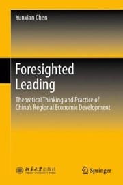 Tapa de Foresighted Leading Theoretical Thinking And Practice Of Chinas Regional Economic Development