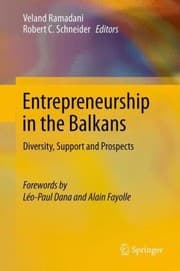 Tapa de Entrepreneurship In The Balkans Diversity Support And Prospects
