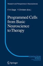 Tapa de Programmed Cells From Basic Neuroscience To Therapy