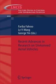 Tapa de Recent Advances In Research On Unmanned Aerial Vehicles