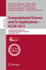 Tapa de Computational Science And Its Applicationsiccsa 2013 Part Iv