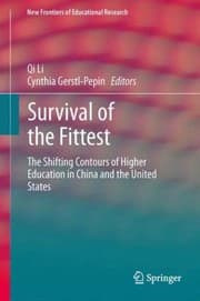 Tapa de Survival of the Fittest
            
                New Frontiers of Educational Research