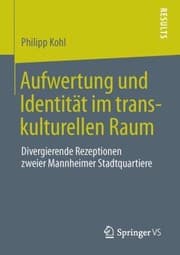 Tapa de Aufwertung Und Identitat Im Transkulturellen Raum