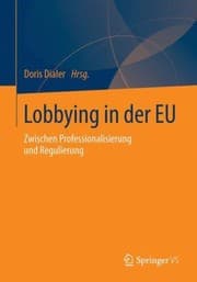 Tapa de Lobbying In Der Eu Zwischen Professionalisierung Und Regulierung
