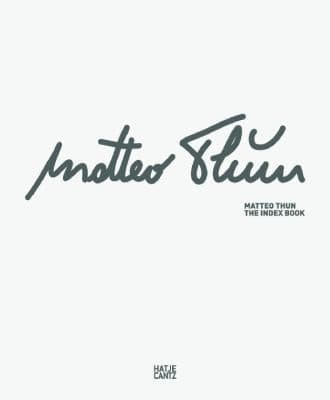 Tapa de Matteo Thun Index Book