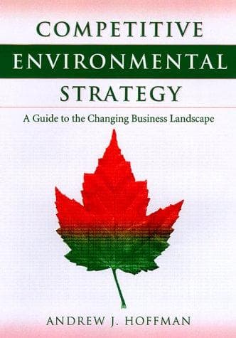 Tapa de Competitive Environmental Strategy
