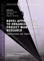 Tapa de Novel Approaches to Organizational Project Management Research
