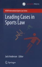Tapa de Leading Cases In Sports Law