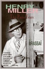 Tapa de Henry Miller, the Paris years