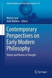 Tapa de Contemporary Perspectives On Early Modern Philosophy Nature And Norms In Thought