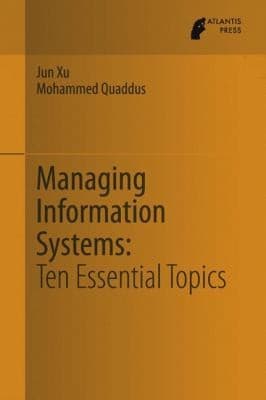 Tapa de What Managers Should Know About Managing Information and Information Systems