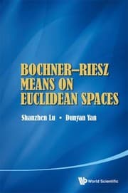 Tapa de Bochnerriesz Means On Euclidean Spaces