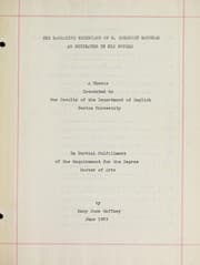 Tapa de The narrative technique of W. Somerset Maugham as displayed in his novels