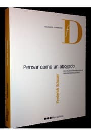 Tapa de Pensar como un abogado : una nueva introducción al razonamiento jurídico