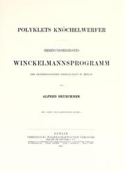 Tapa de Polyklets Knöchelwerfer