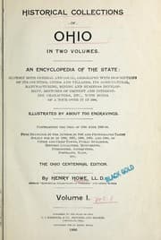 Tapa de Historical collections of Ohio ...