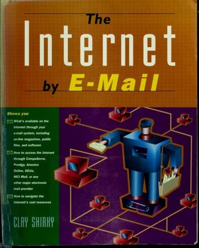 Tapa de The Internet by E-mail
