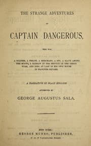 Tapa de The strange adventures of Captain Dangerous ...