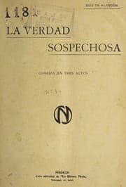 Tapa de La verdad sospechosa